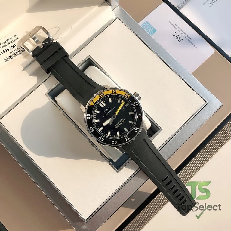IWC Aquatimer Automatic 2000 IW356810 Black Yellow - 6