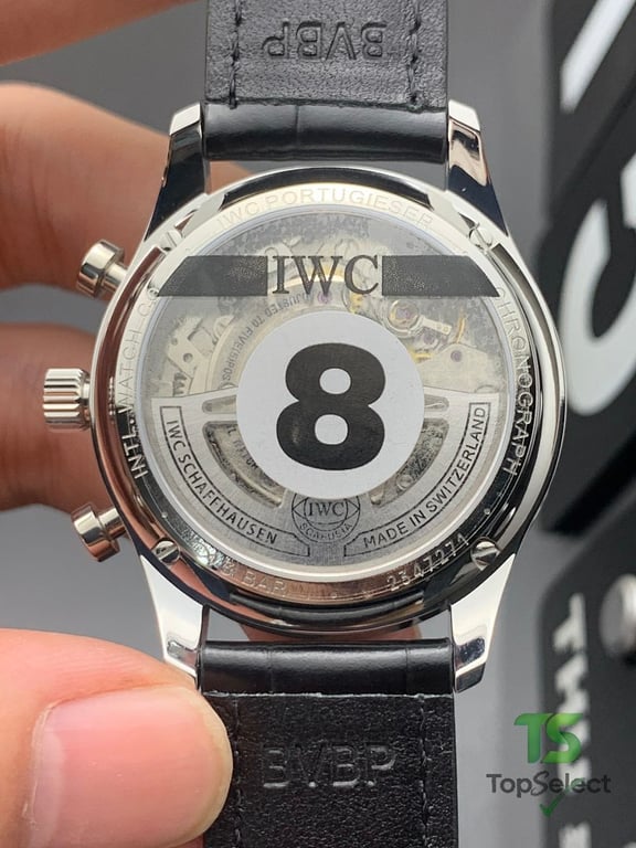 IWC Portugieser Chronograph Green Dial - 6