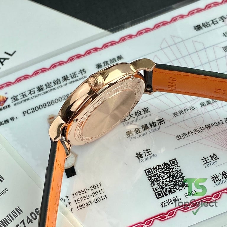 IWC Portofino Automatic 34mm Diamond Rose Gold - 2