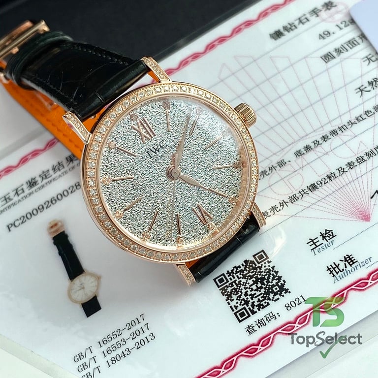 IWC Portofino Automatic 34mm Diamond Rose Gold - 3