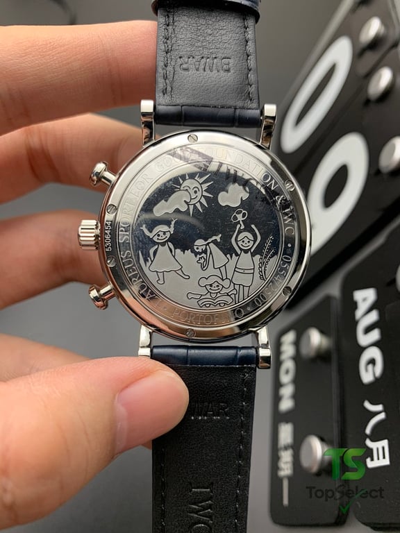 IWC Portofino Chronograph Laureus Edition Blue - 2
