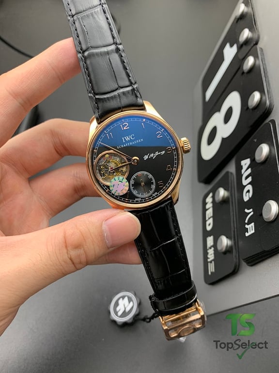 IWC Portugieser Tourbillon F.A. Jones Edition Rose Gold - 5