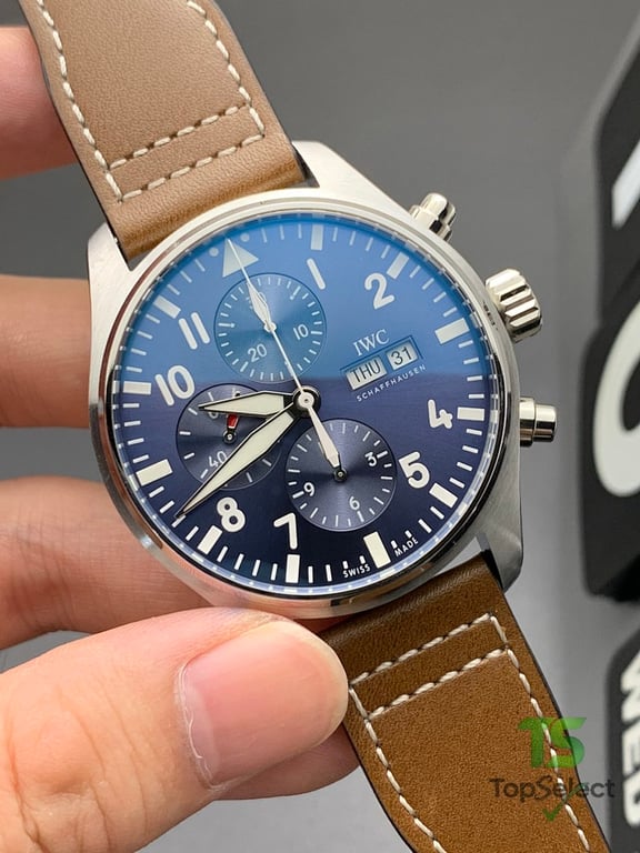 IWC Pilot's Watch Chronograph Le Petit Prince Blue - 6