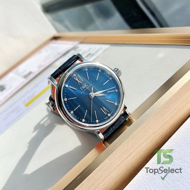 IWC Portofino Automatic 34 Blue Dial IW357404 - 3