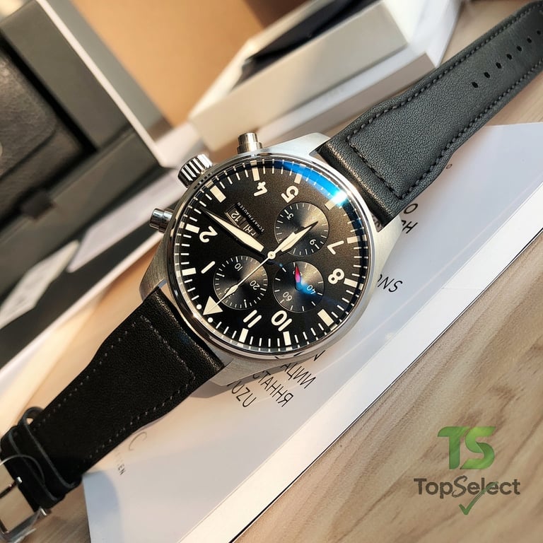 IWC Pilot's Watch Chronograph IW377709 Black - 3