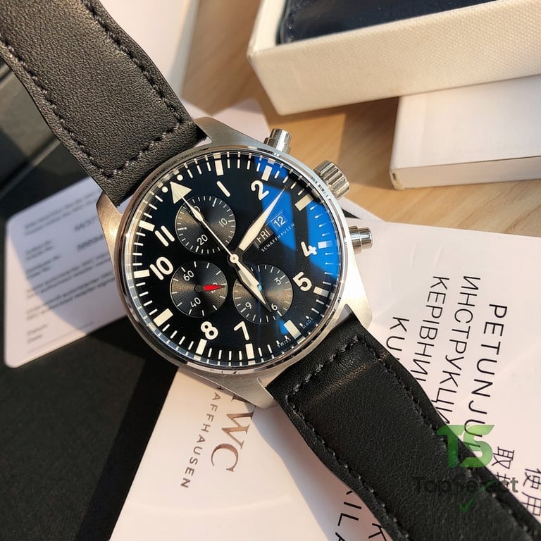 IWC Pilot's Watch Chronograph IW377709 Black - 8