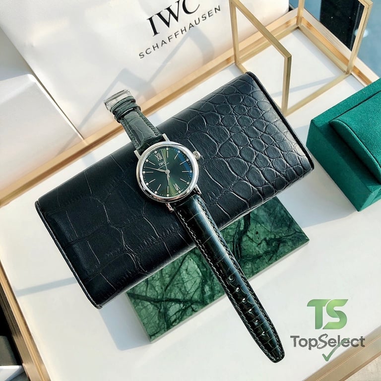 IWC Portofino Automatic 34 Green Dial - 2