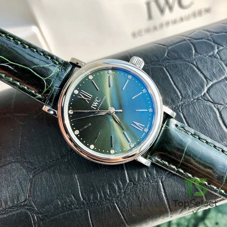 IWC Portofino Automatic 34 Green Dial - 6