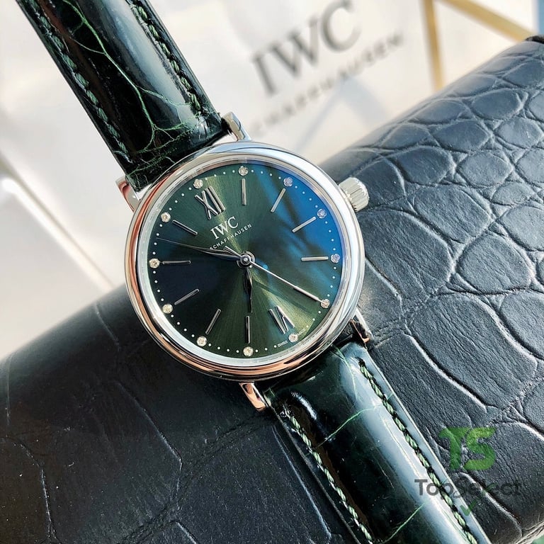 IWC Portofino Automatic 34 Green Dial - 9