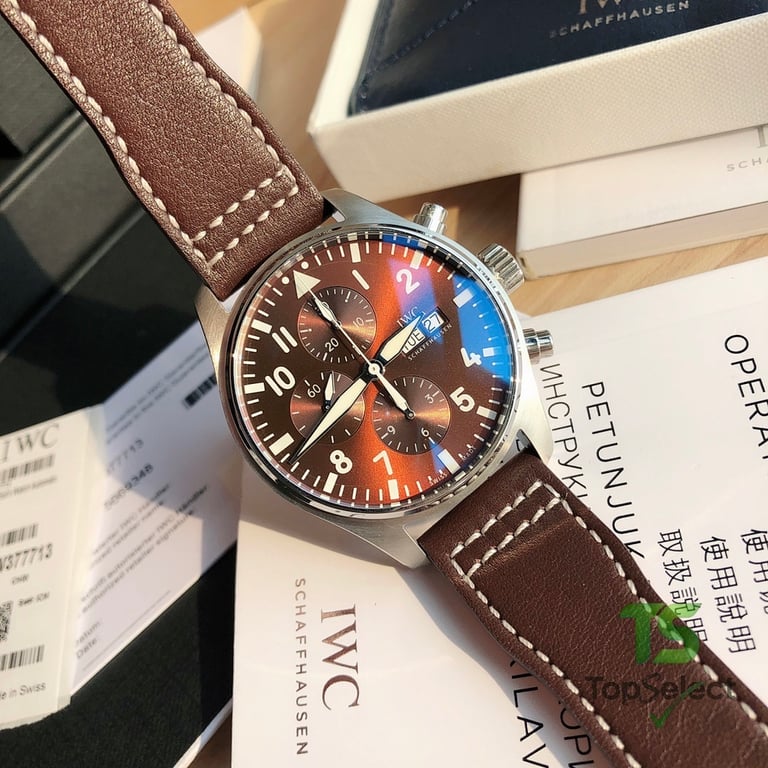 IWC Pilot's Watch Chronograph IW377713 Brown - 2