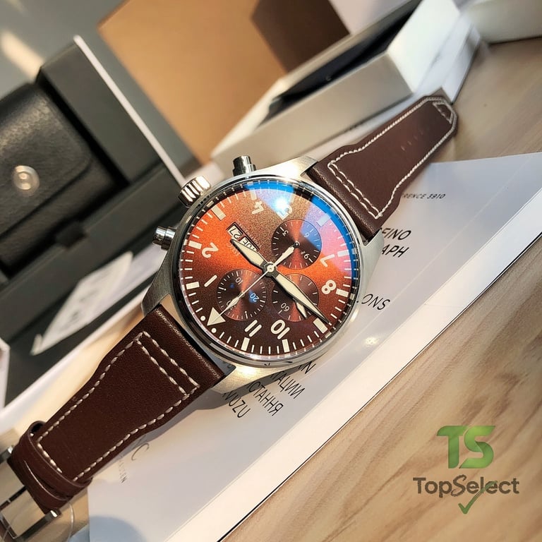 IWC Pilot's Watch Chronograph IW377713 Brown - 5