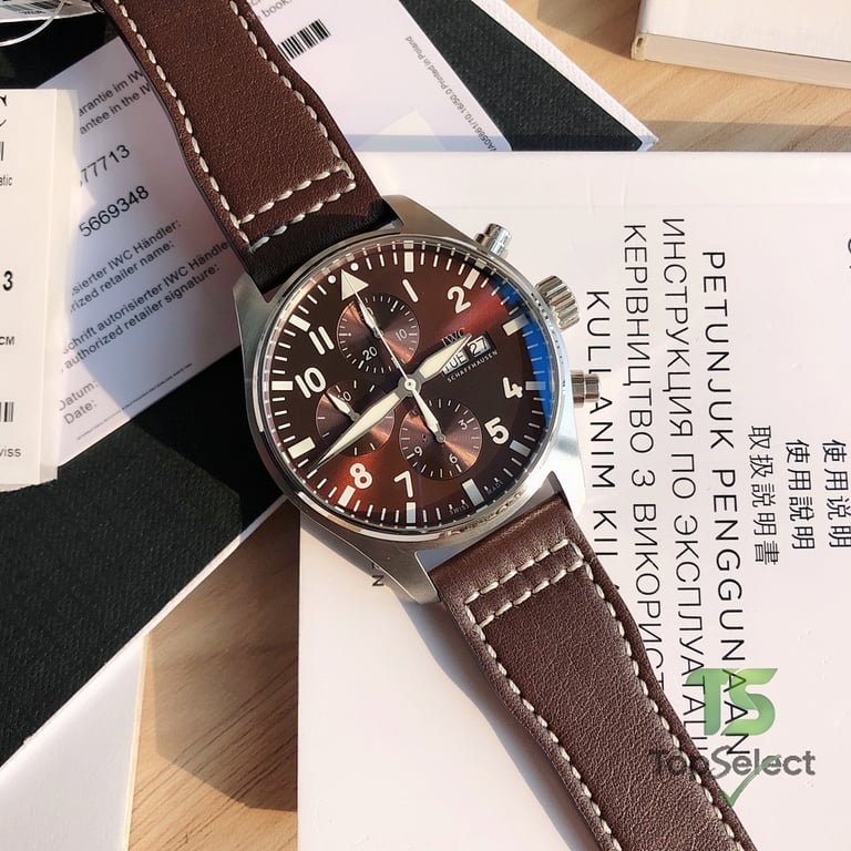 IWC Pilot's Watch Chronograph IW377713 Brown - 6