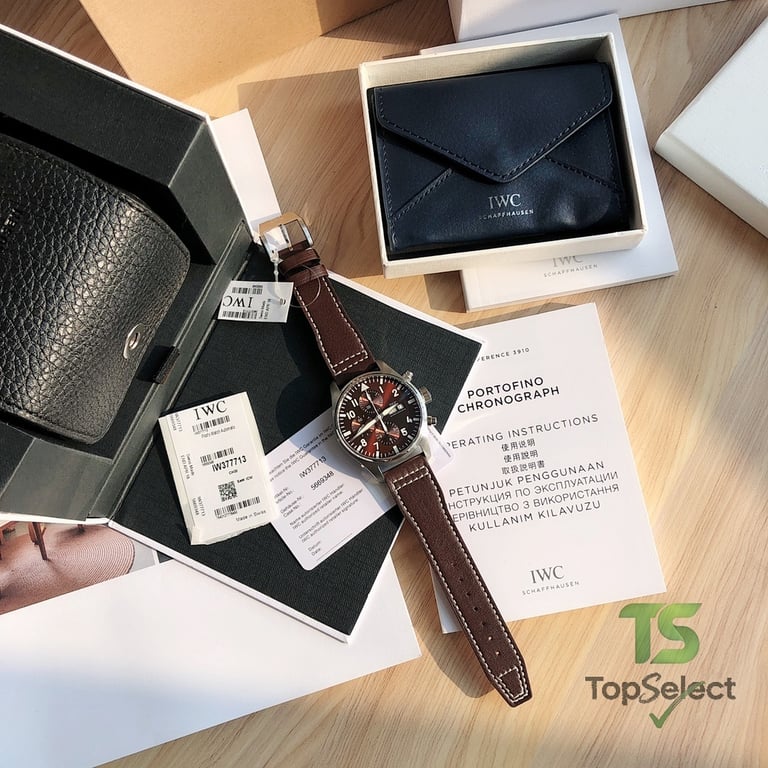 IWC Pilot's Watch Chronograph IW377713 Brown - 8
