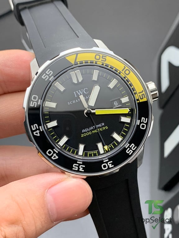 IWC Aquatimer 2000 Black Yellow - 2