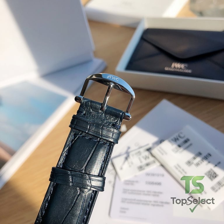 IWC Portofino Chronograph IW391019 Blue Dial - 8