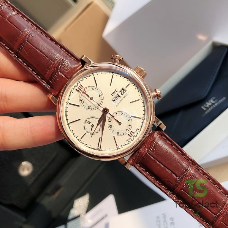 IWC Portofino Chronograph IW391020 Rose Gold - 4