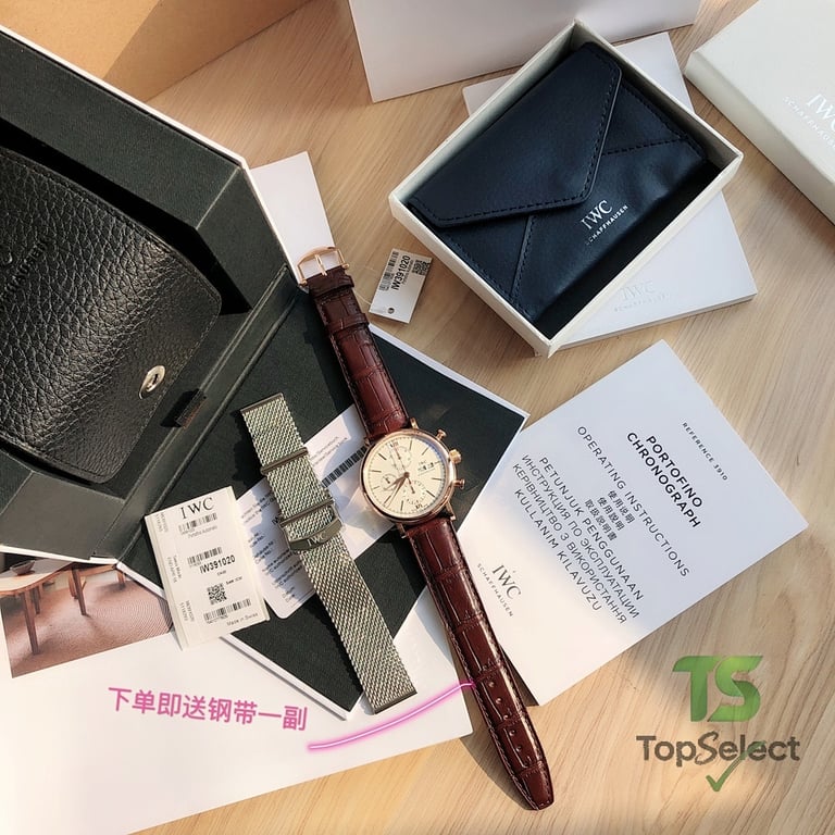 IWC Portofino Chronograph IW391020 Rose Gold - 8