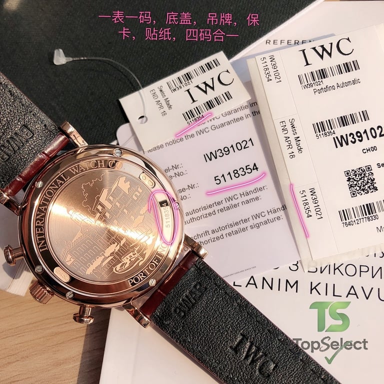 IWC Portofino Chronograph IW391021 Rose Gold - 2