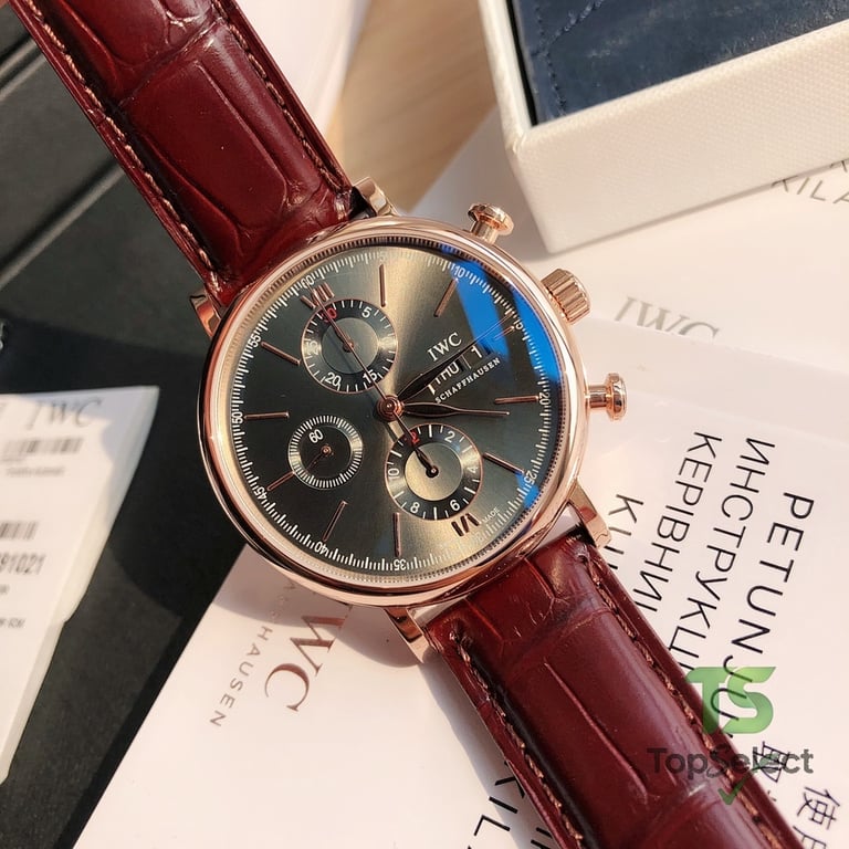 IWC Portofino Chronograph IW391021 Rose Gold - 4