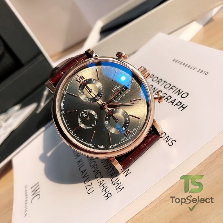 IWC Portofino Chronograph IW391021 Rose Gold - 6
