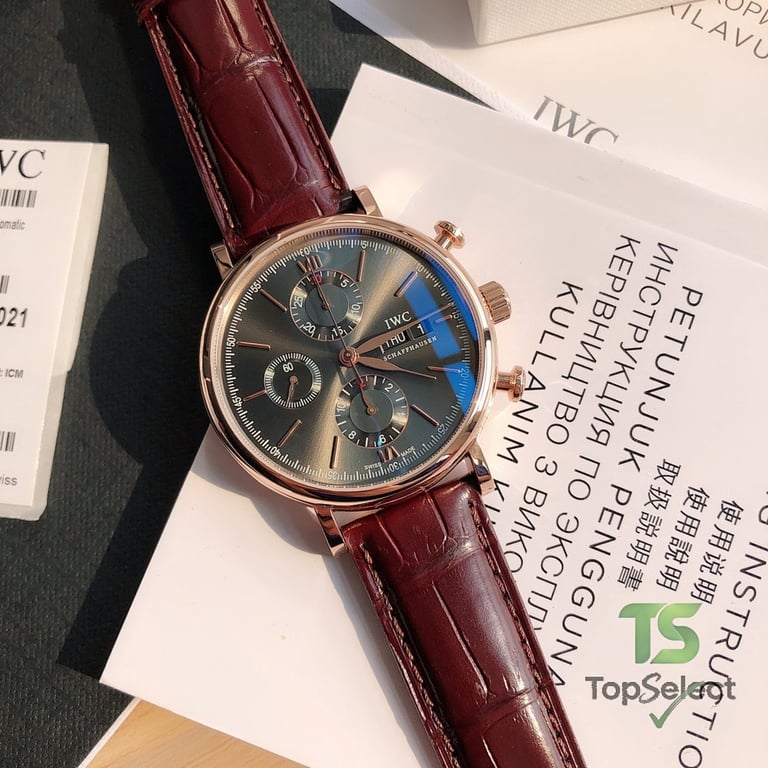 IWC Portofino Chronograph IW391021 Rose Gold - 7