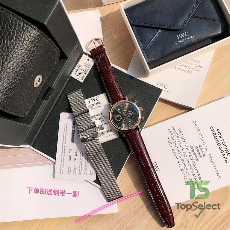 IWC Portofino Chronograph IW391021 Rose Gold - 8