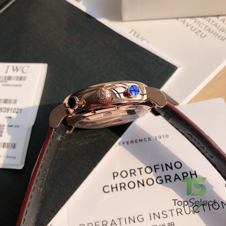 IWC Portofino Chronograph IW391021 Rose Gold - 9