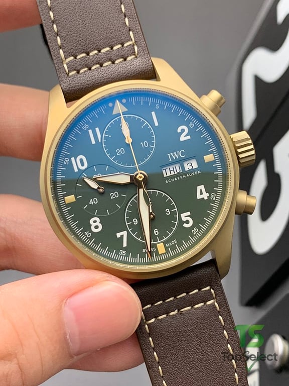 IWC Pilot's Watch Chronograph Spitfire Bronze - 5