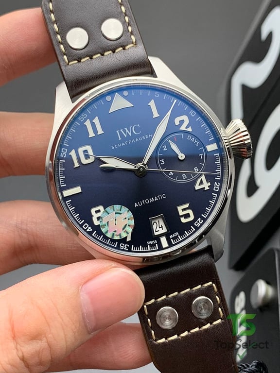 IWC Big Pilot's Watch Edition Le Petit Prince Blue Dial - 6
