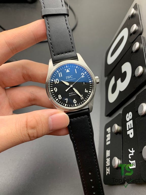 IWC Pilot's Watch Mark XVIII Black Dial - 5
