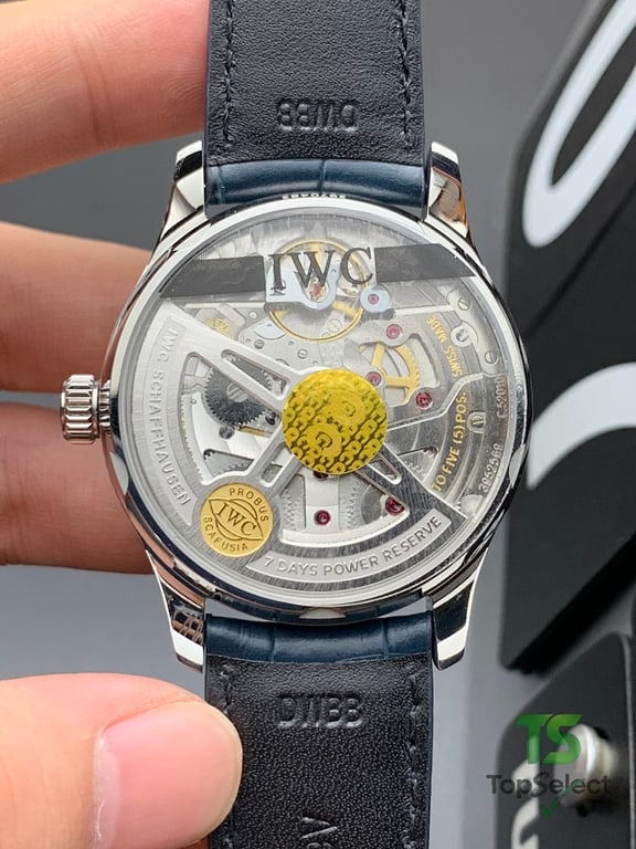 IWC Portugieser 7-Day Power Reserve Blue/White - 3