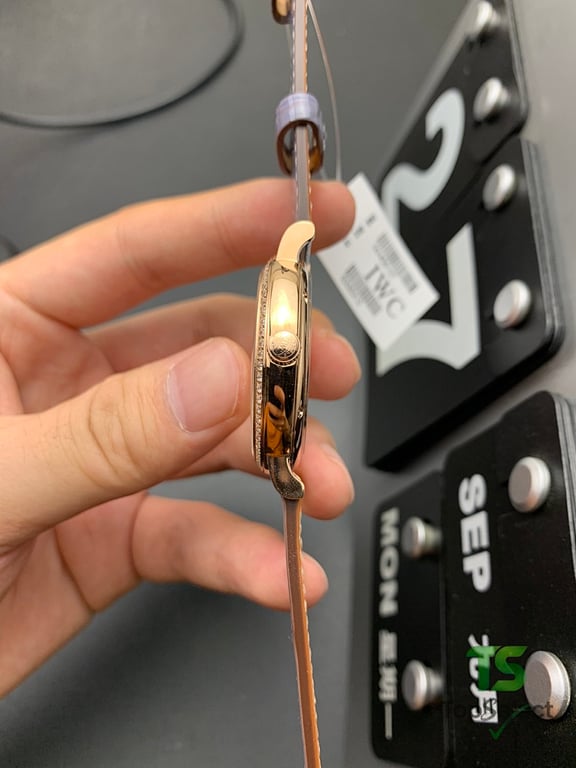 IWC Portofino Automatic 37 Rose Gold Diamond Bezel - 5