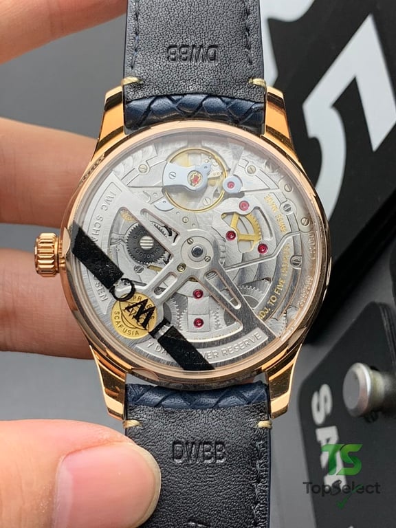 IWC Portugieser Automatic 7-Day Rose Gold Blue - 2