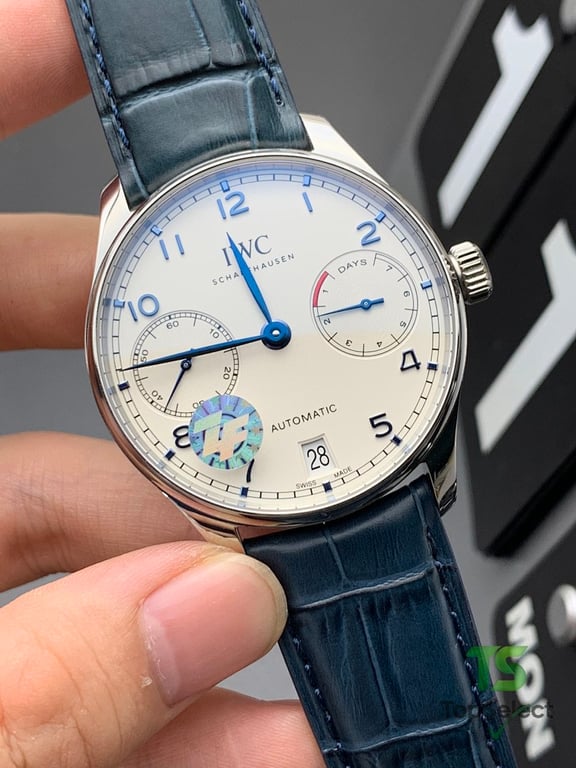 IWC Portugieser Automatic 7 Days Blue Strap - 4