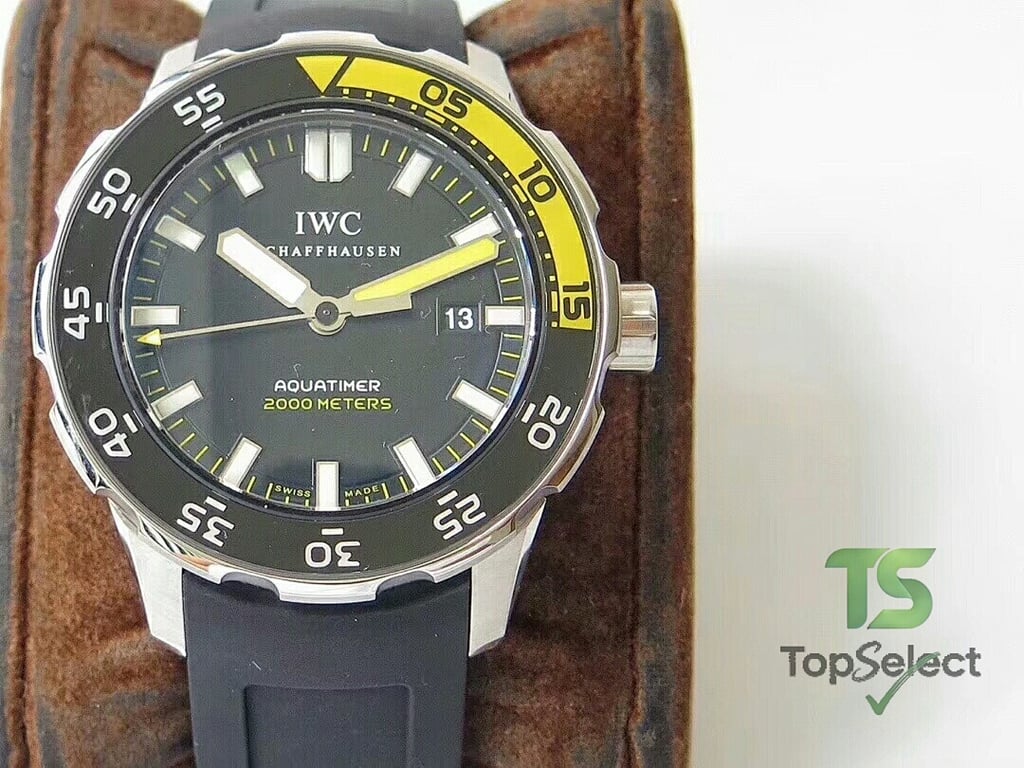 IWC Aquatimer 2000 Meters Black Yellow - 6