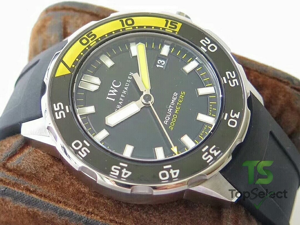 IWC Aquatimer 2000 Meters Black Yellow - 7