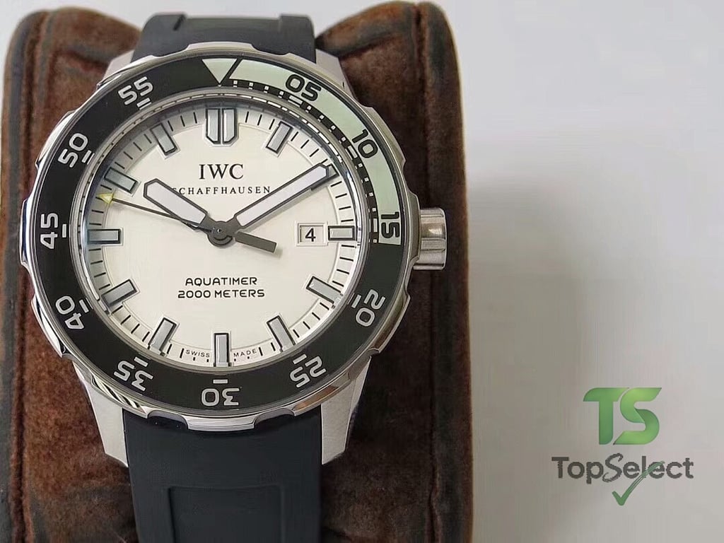 IWC Aquatimer 2000 Meters White Dial - 5