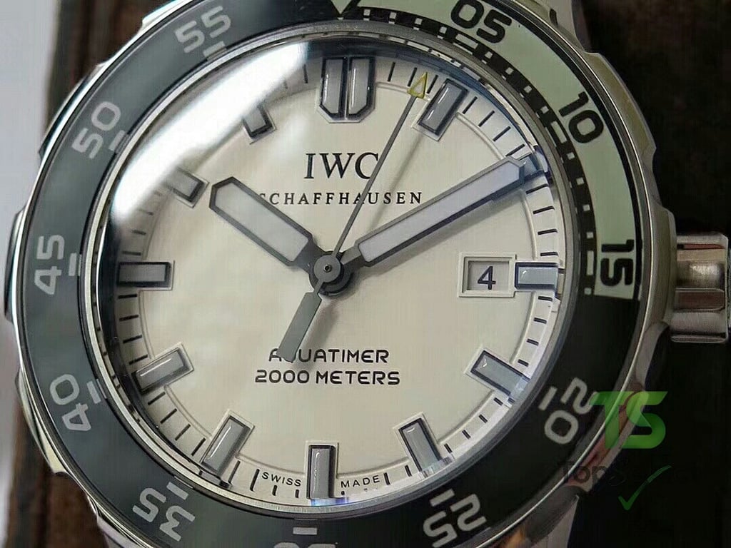IWC Aquatimer 2000 Meters White Dial - 8
