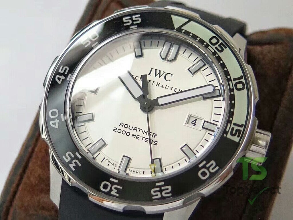 IWC Aquatimer 2000 Meters White Dial - 9