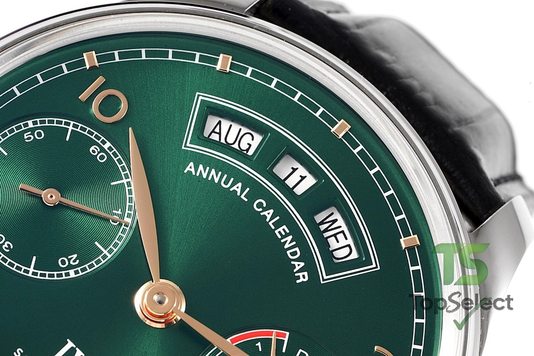 IWC Portugieser Annual Calendar Green Dial - 2