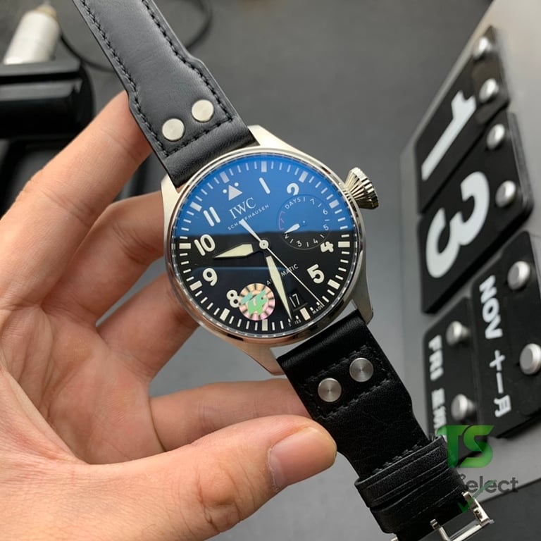 IWC Big Pilot's Watch Black Dial - 4