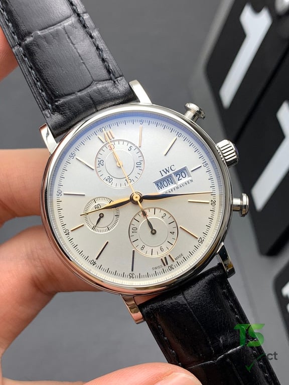 IWC Portofino Chronograph Silver Dial - 5