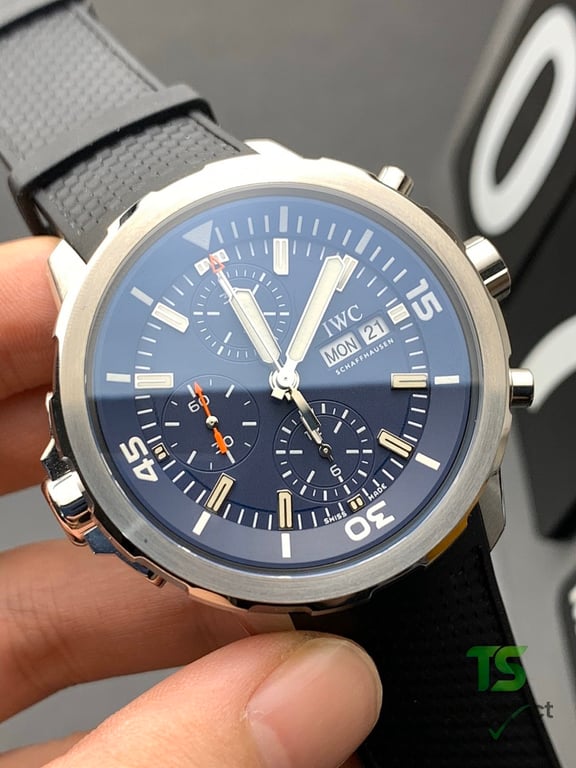 IWC Aquatimer Chronograph Blue Dial - 6