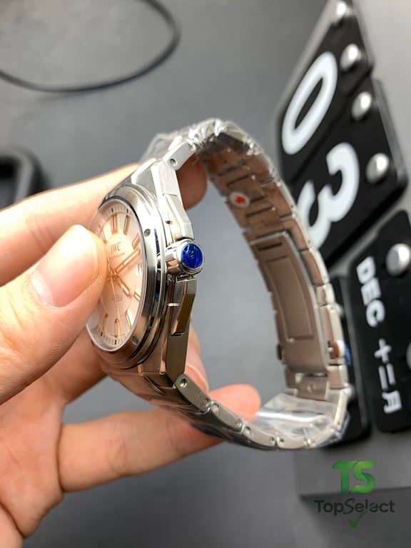 IWC Ingenieur Automatic White Dial Rose Gold - 3