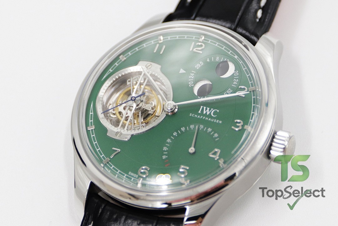IWC Portugieser Constant Force Tourbillon 150 Years Green - 3