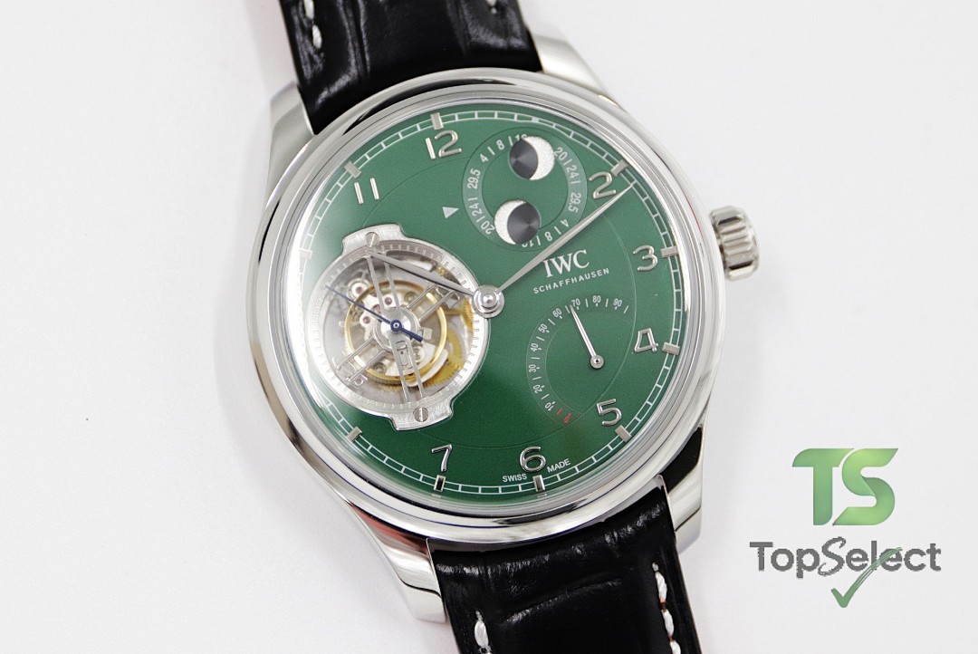 IWC Portugieser Constant Force Tourbillon 150 Years Green - 6