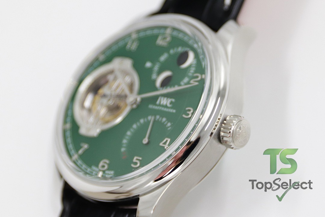 IWC Portugieser Constant Force Tourbillon 150 Years Green - 9