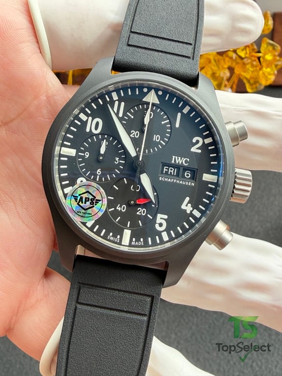 IWC Pilot's Watch Chronograph Ceramic Black - 11