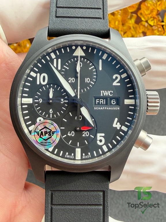 IWC Pilot's Watch Chronograph Ceramic Black - 15