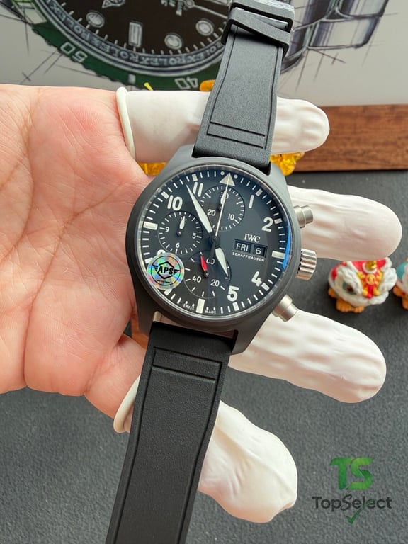 IWC Pilot's Watch Chronograph Ceramic Black - 19